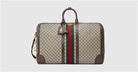 gucci duffle bags mens|gucci men's weekend bags.